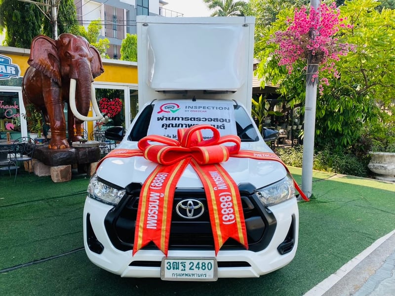 ✅ตู้แห้ง สูงใน 195 ซม. ✔️เสริมแหนบ #TOYOTA REVO Singlecab 2.4  ENTRY ปี 2021