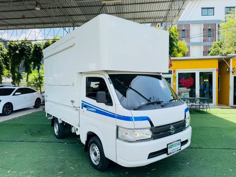 ไมล์น้อย 1,xxx กม ฟรู้ดทรัค มีปลั๊กไฟ✔️SUZUKI CARRY 1.5 L ปี 2025