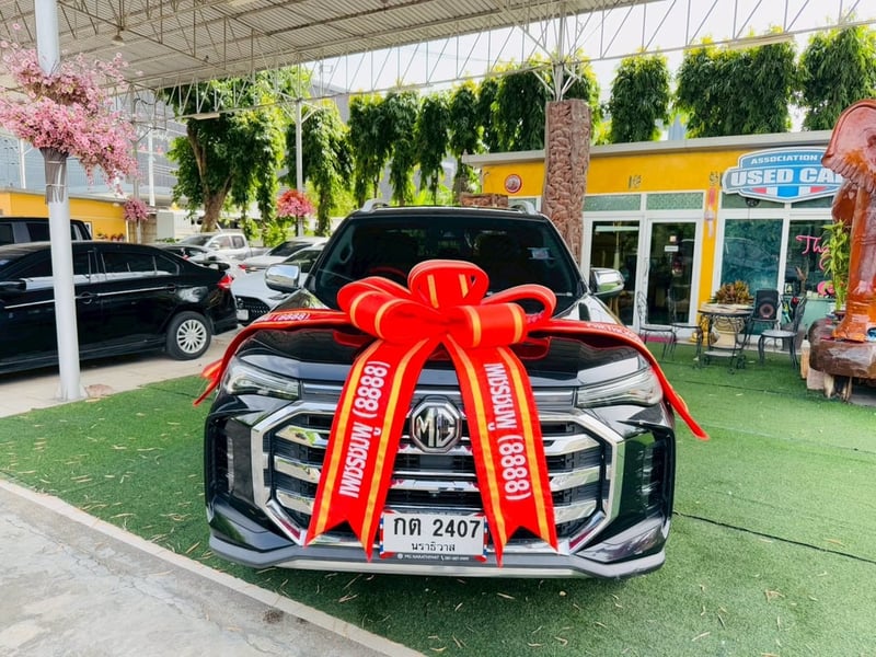 4x4 เกียร์ออโต้ TOP ✅MG EXTENDER 4 ประตู 2.0 GRAND X 4WD  ปี 2024