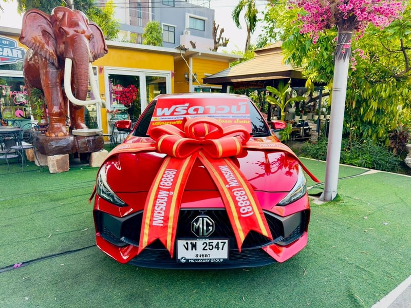 TOP ไมล้แท้ 15,xxx กม  #MG MG 5 1.5X Sunroof i-Smart  ปี 2025 