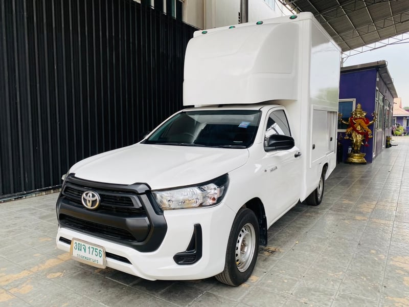 ตู้แห้ง สูงใน 200 ซม. ✔️เสริมแหนบ #TOYOTA REVO Singlecab 2.4  ENTRY ปี 2021