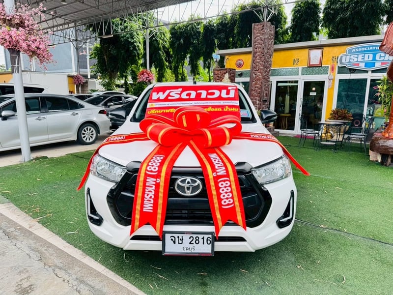 เกียร์ออโต้  ไมล์แท้ 22,xxx กม✔️TOYOTA  Hilux Revo Doublecab 2.4 Entry Z edition AUTO ปี 2024