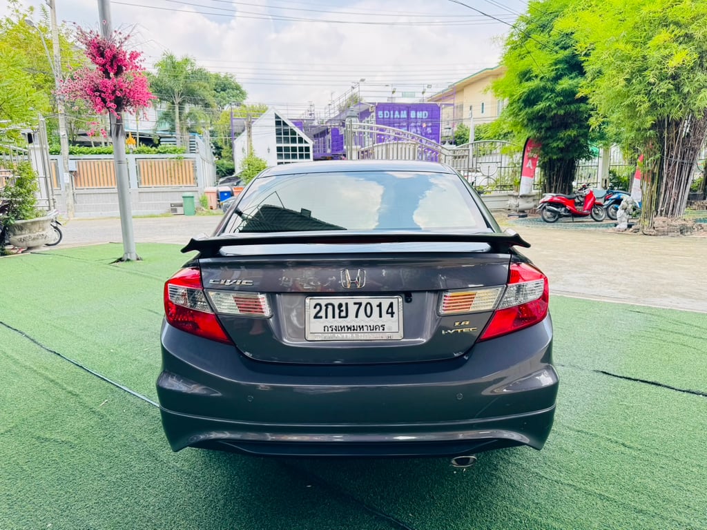 ไมล์แท้ 9x,xxx กม รถบ้านมือเดียว #HONDA CIVIC 1.8 E i-Vtec ปี 2013