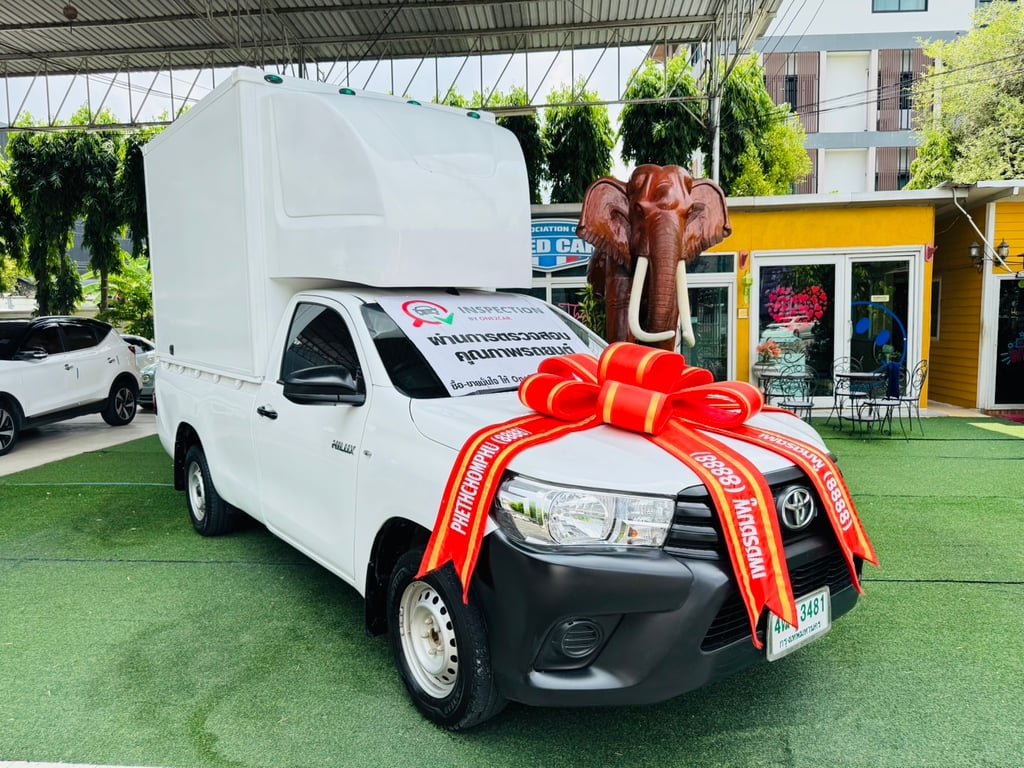 ไมล์แท้  25,xxx กม ฟรี ยางใหม่ 4 เส้น ฟรี แบตเตอรี่ใหม่ #TOYOTA REVO Singlecab 2.4 J Plus ปี 2019