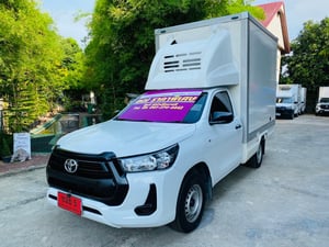 🟣ตู้แห้ง สูงใน 200 ซม. ✔️เสริมแหนบ #TOYOTA REVO  2.4  ENTRYตอนเดียว ปี 2021