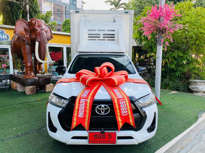 ✨ตู้แห้ง สูงใน 200 ซม. ✔️เสริมแหนบ #TOYOTA REVO  2.4  ENTRYตอนเดียว ปี 2021