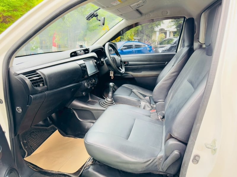 ตู้แห้ง ด้านในสแตนเลส ✔️สูงใน 190 ซม. ✔️เสริมแหนบ✅TOYOTA REVO Singlecab 2.4  ENTRY ปี 2020