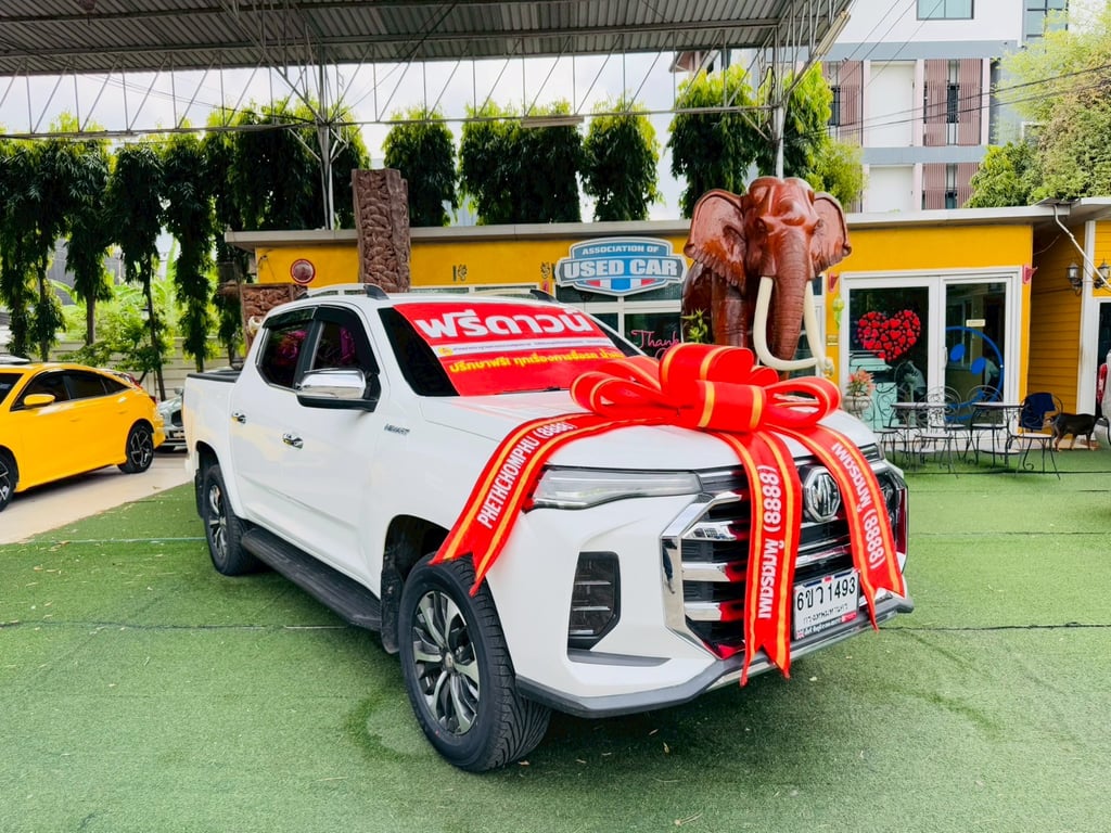 เกียร์ออโต้ รุ่นท็อป #MG EXTENDER 4 ประตู 2.0 GRAND X i-Smart ปี 2022 เกียร์ออโต้ รุ่นท็อป #MG EXTENDER 4 ประตู 2.0 GRAND X i-Smart ปี 2022