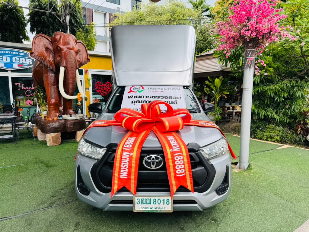 ✅ไมล์แท้ 53,xxx กม  ฟรี! หลังคาอลูมิเนียมใหม่  #TOYOTA REVO Singlecab 2.4  ENTRY ปี 2021