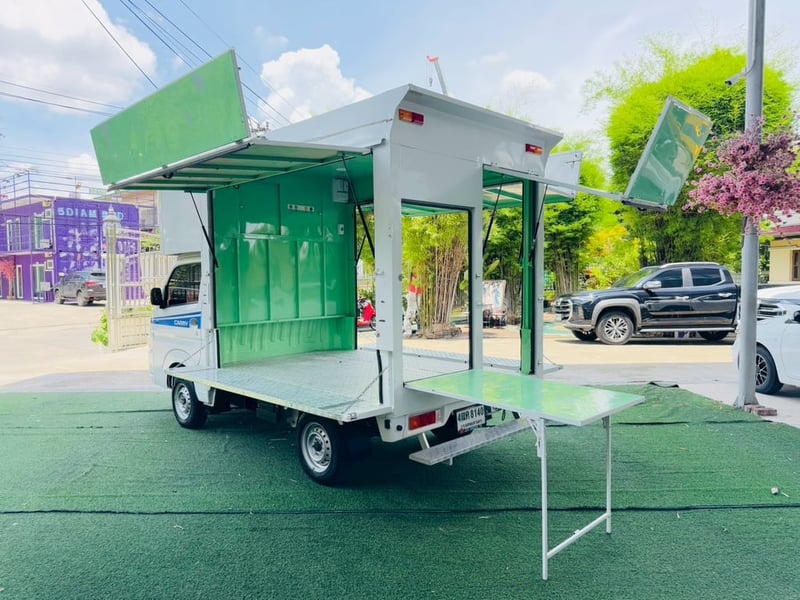 ไมล์น้อย 1,xxx กม ฟรู้ดทรัค มีปลั๊กไฟ✔️SUZUKI CARRY 1.5 L ปี 2025