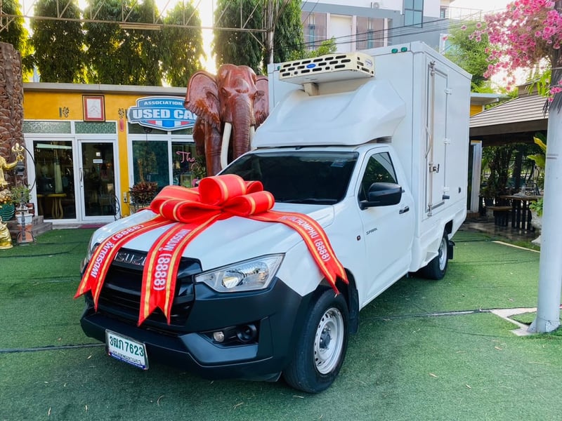 ✔️รถตู้เย็น CARRIER ไมล์แท้ 80,000 กม. #ISUZU D-MAX SPARK 1.9 S ปี 2022