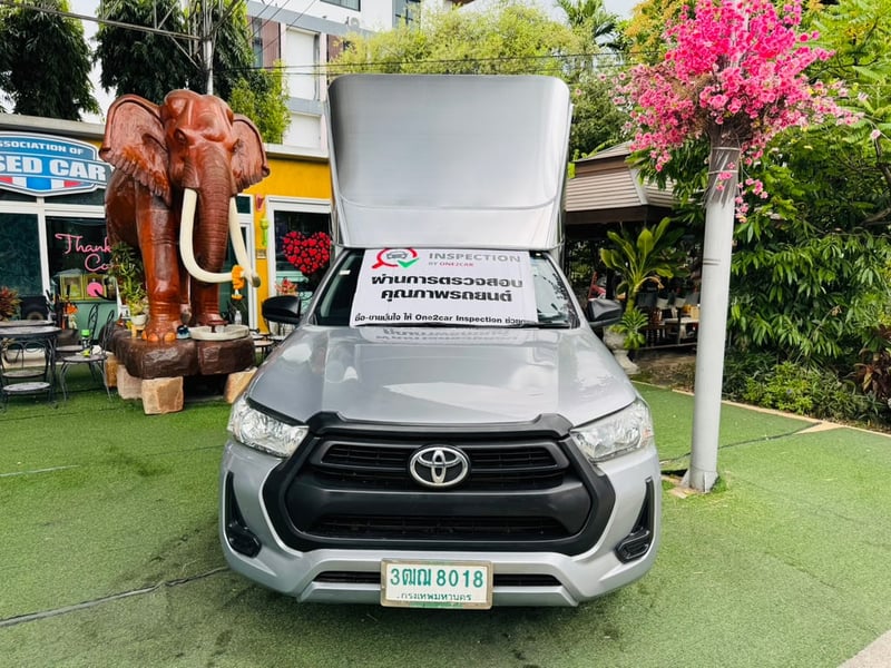 ✔️ไมล์แท้ 53,xxx กม  ฟรี! หลังคาอลูมิเนียมใหม่ #TOYOTA REVO Singlecab 2.4  ENTRY ปี 2021