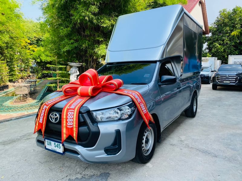 ✔️ ฟรีหลังคาอลูมิเนียมใหม่ สูง 210 ซม🛻 #Toyota Hilux Revo 2.8  Entry  ตอนเดียว ปี 2023