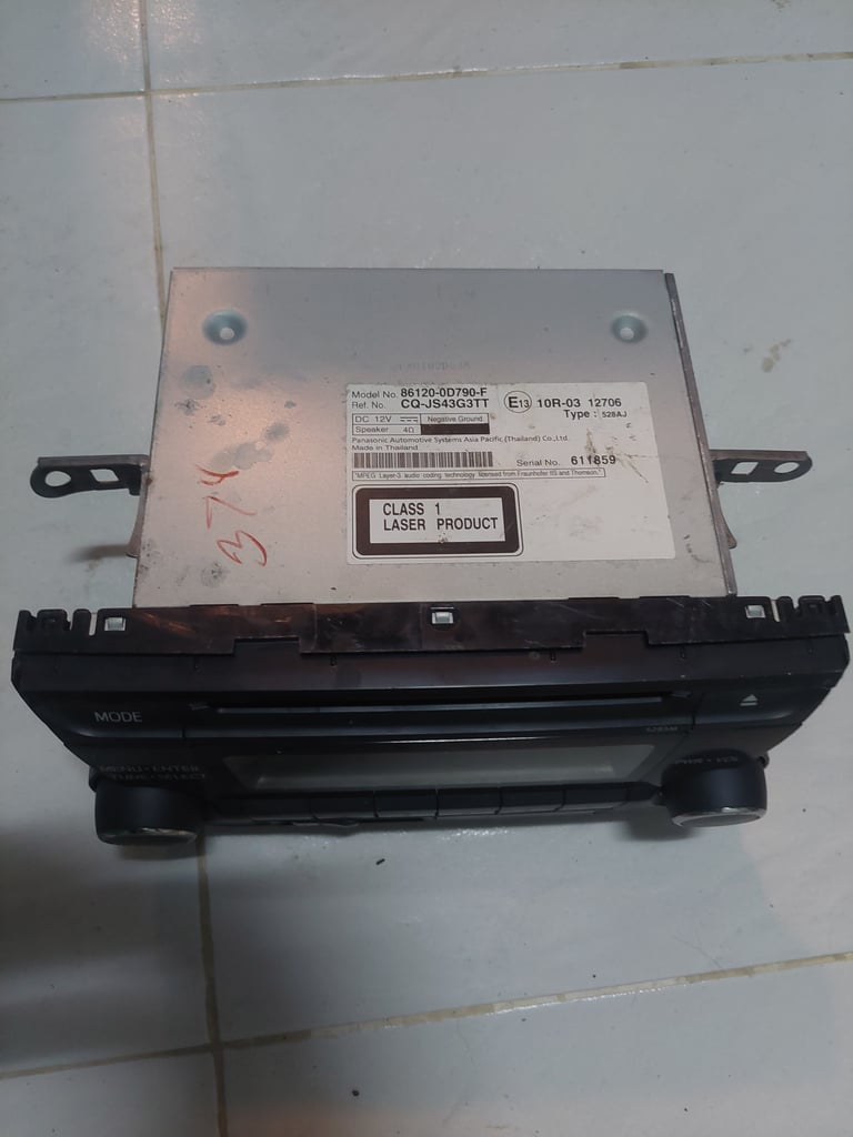 วิทยุเดิมรถ Yaris ปี14 