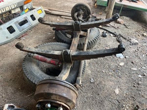 คานหน้า527 พร้อมแหนบ