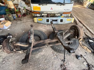 คานหน้า527 พร้อมแหนบ