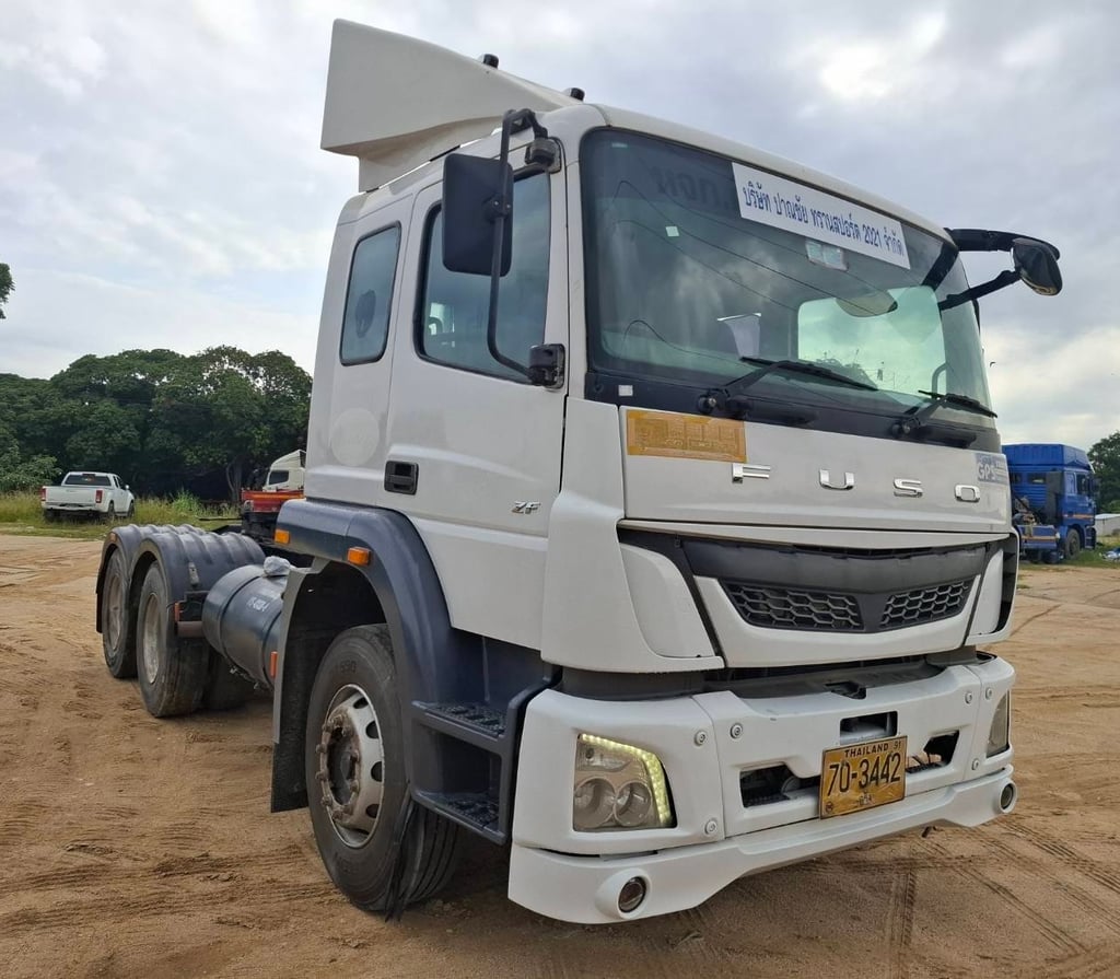 ขาย 10 ล้อหัวลาก ฟูโซ่ 2 เพลา 279 แรง เกียร์ ZF ขาย 10 ล้อหัวลาก ฟูโซ่ 2 เพลา 279 แรง เกียร์ ZF