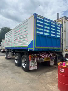 ลูกพ่วง ปี 64 ดั้ม  3 คานแท้อู่ CT พร้อมวิ่งงาน  กะบะดี100% พื้นดี ช่วงล่าง100 ยางดี ต่อใหม่ทั้งลูก 