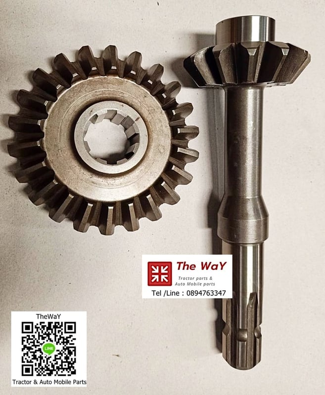 เฟืองจานเดือยหมูจอบหมุน โชคชัย ITR  อะไหล่รถแทรกเตอร์