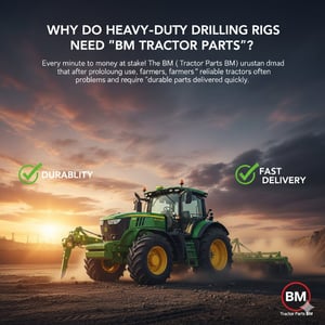 Why do heavy-duty drilling rigs need "BM Tractor Parts"?