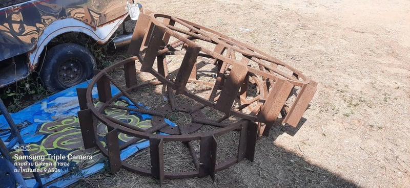 ล้อเหล็กกันจม รถไถฟอร์ด 