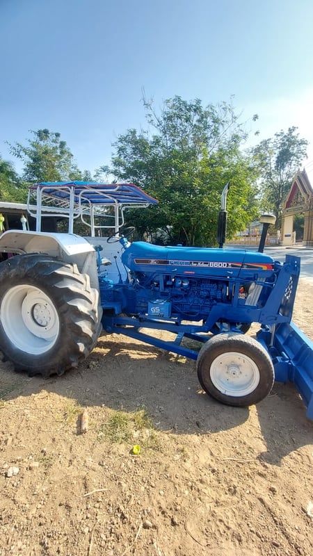 รถไถฟอร์ด 6600 เสื้อลาย รถไถฟอร์ด 6600 เสื้อลาย