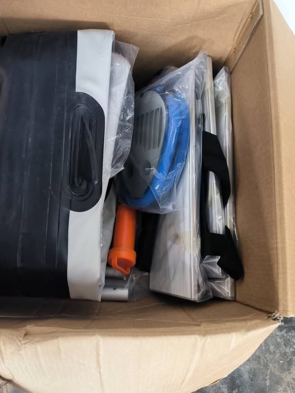  เรือคายัคพับได้ 14.7 ฟุต 3 ที่นั่ง