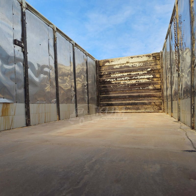 สิบสองล้อดั้มพ์ ISUZU FYH 360 แรง ปี 2557 + หางดั้มพ์ สามเพลา อู่ส.สมบัติ ปี 2557 (2465 2466)