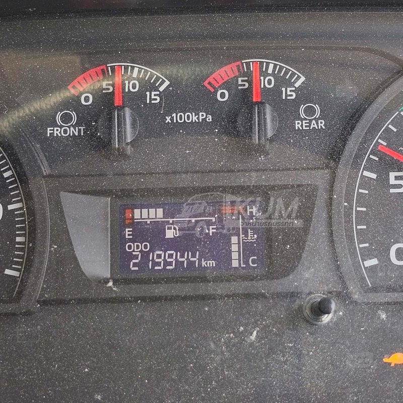 สิบล้อดั้มพ์ HINO FM1A 344 แรง ปี 2565 + หางดั้ม สามเพลา อู่พิรุธ ปี 2565 (0932 0933)