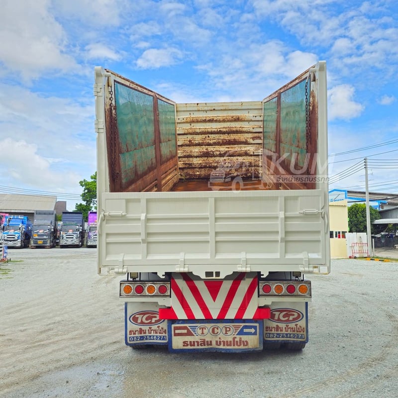 🌟ใช้เงินออกรถเพียง 350,000🌟สิบล้อดั้มพ์ HINO VICTOR 500 344 แรงม้า ปี 66 +หางดั้มพ์ สามเพลา อู่ธนาสิน ปี 66 (7371 9338)