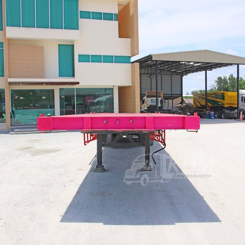 หางพื้นเรียบ สามเพลา อู่เดอะซัน ปี 65 (0376)