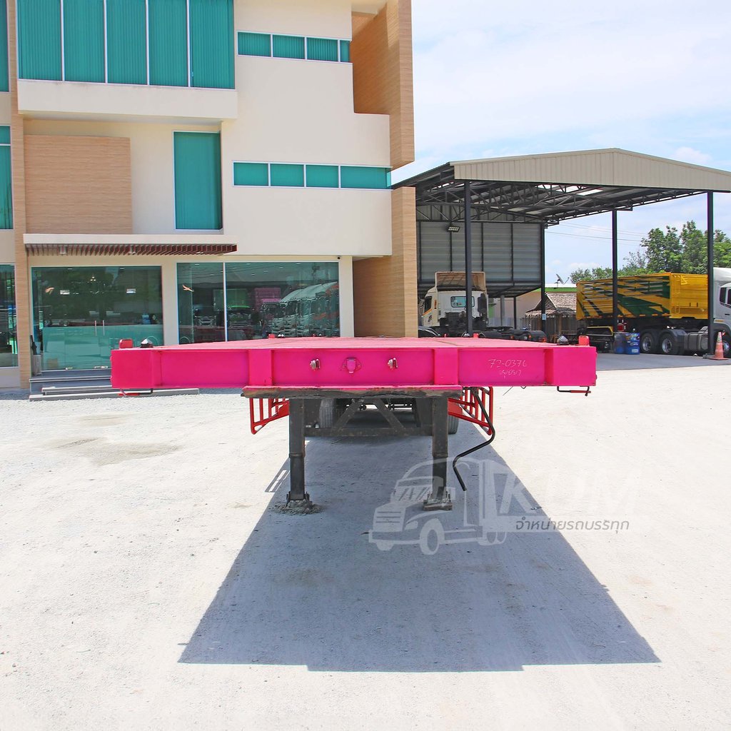 หางพื้นเรียบ สามเพลา อู่เดอะซัน ปี 65 (0376)