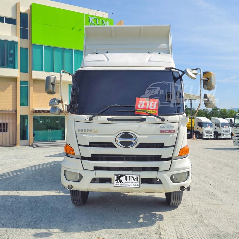ราคาพิเศษ สิบล้อดั้มพ์ HINO FM1A 344 แรง ปี 59 + หางดั้มสามเพลา อู่สามมิตร (3775 8972)