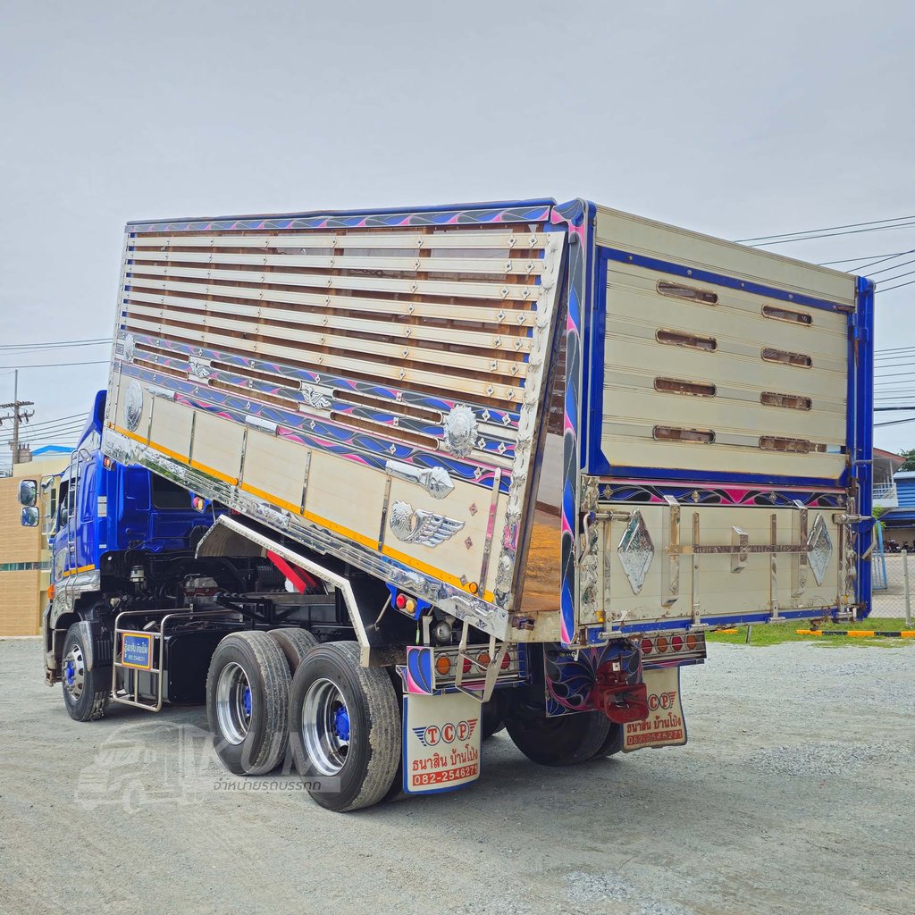 โปรซื้อสด ลด 100000  สิบล้อดั๊มพ์ HINO FM 344 แรงม้า ปี 66 ดั๊มพ์เกษตรชุดใหญ่คนนิยมใช้ 