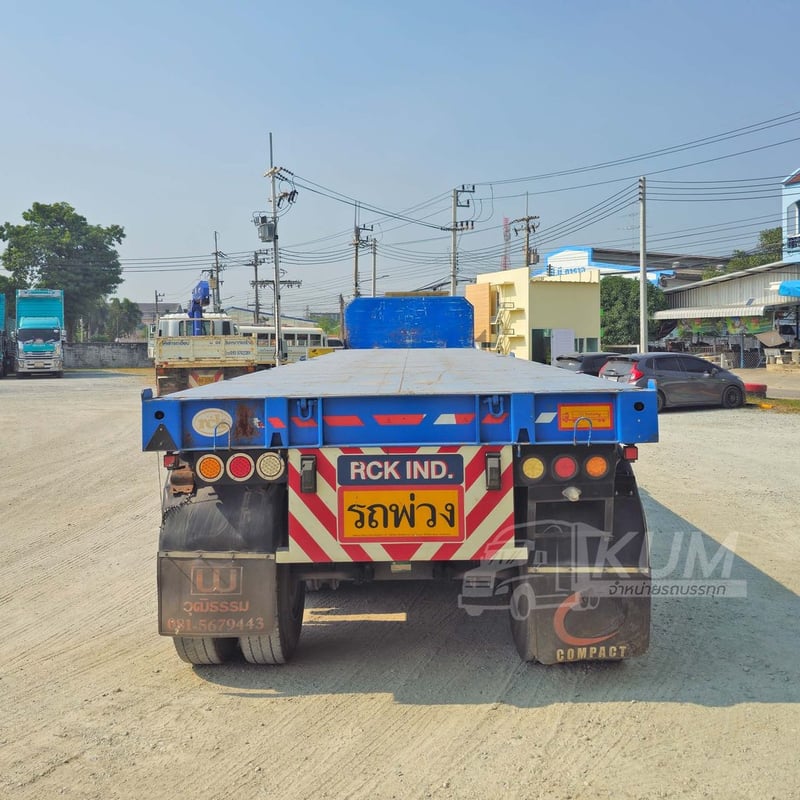 หางพื้นเรียบ สามเพลา อู่ RCK ปี 2565 (5250) หางพื้นเรียบ สามเพลา อู่ RCK ปี 2565 (5250)