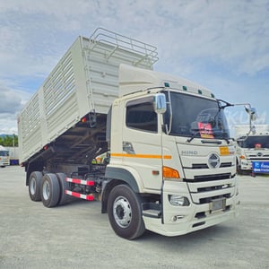 สิบล้อดั้มพ์สามมิตร HINO VICTOR 500 344 แรงม้า ปี 66 (7371)