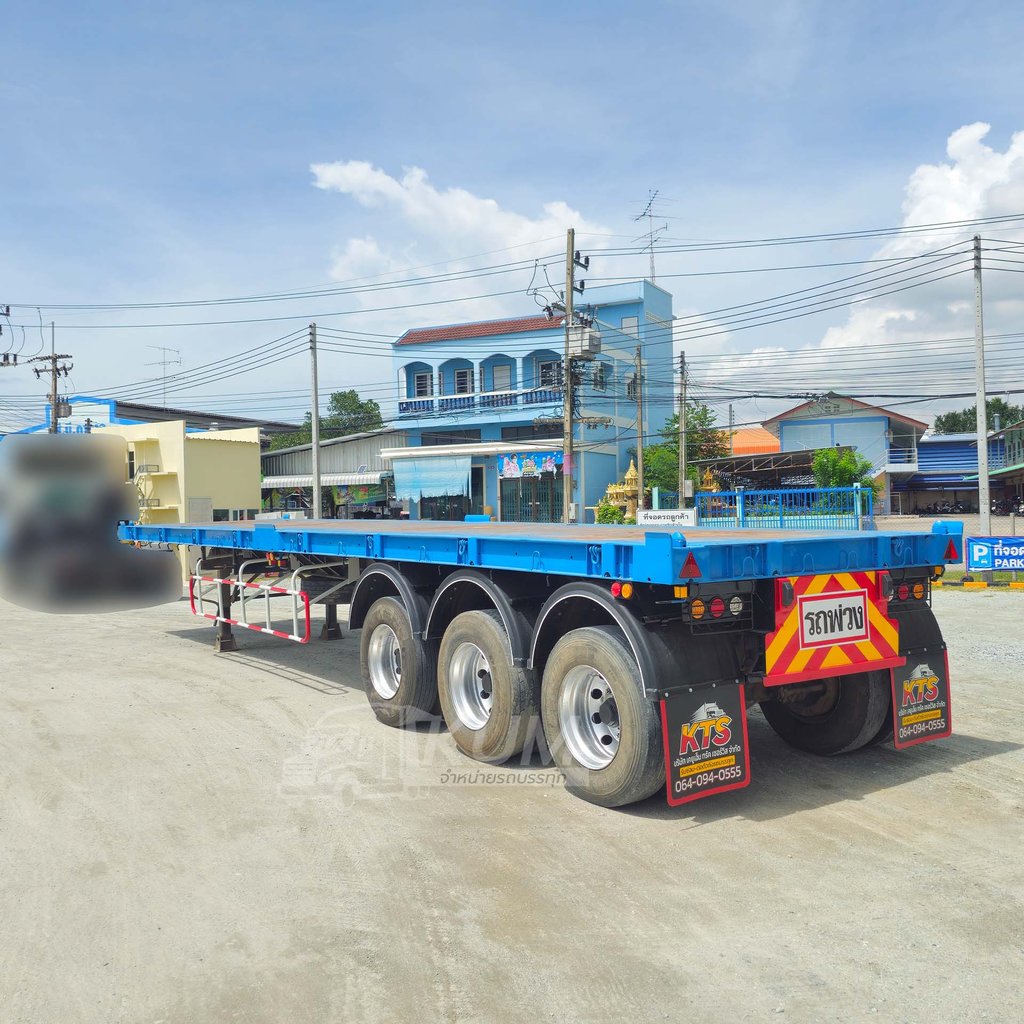 หางพื้นสวยๆ หางพื้นเรียบ สามเพลา อู่ Wafa ปี 65 (8655)