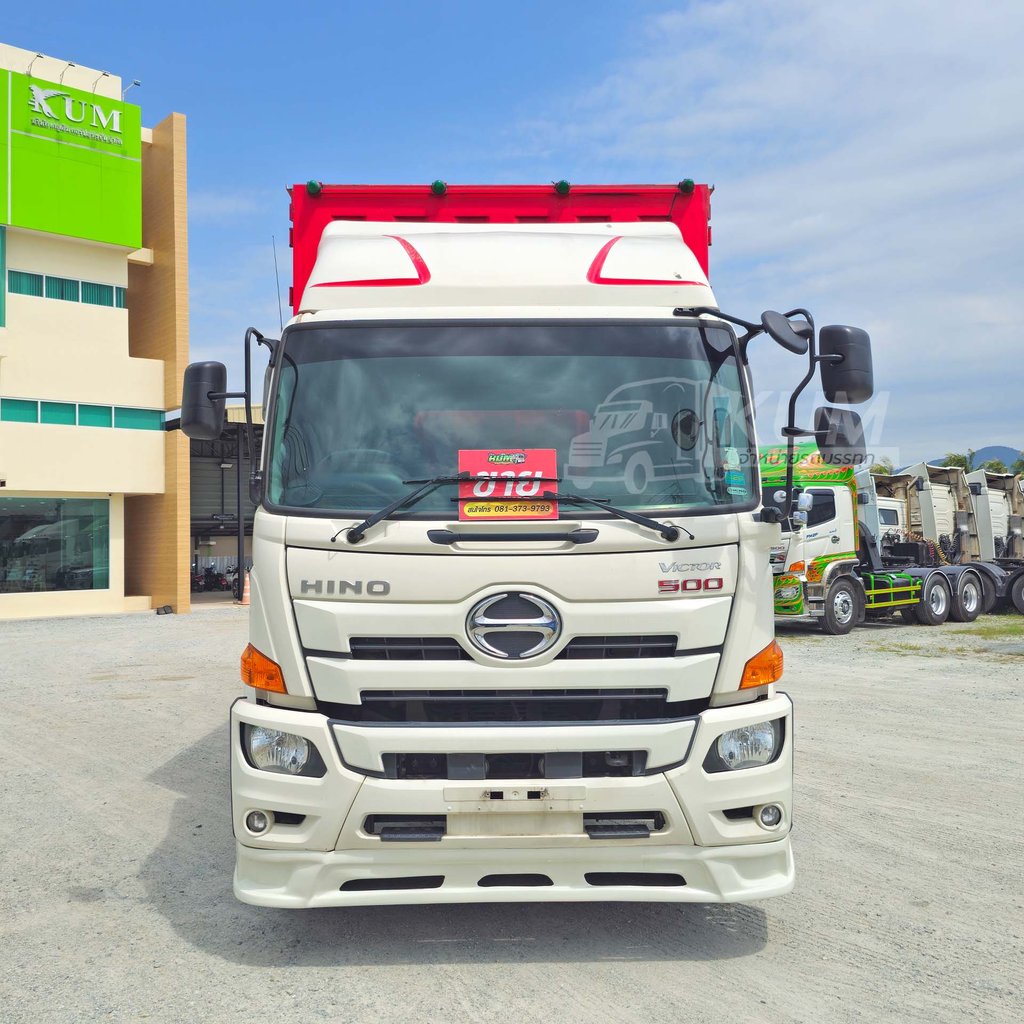 สด ลด VAT สิบล้อตู้สิบบาน HINO FL8J 260 แรงม้า ปี 64 เข้าใหม่ล่าสุด (6944)