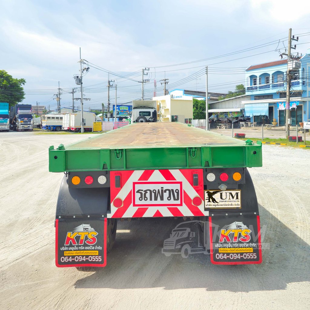 สด ลด VAT หางพื้นเรียบ สามเพลา อู่ RCK ปี 60 (6737)