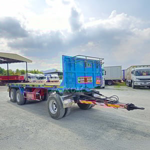 sาคาเบาๆ หางพ่วงพื้นเรียบ สามเพลา ปี 59 (2767)