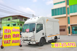 หกล้อตู้ Food Truck ISUZU NMR 130 แรง ปี 2558 (3140)