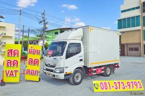 สี่ล้อตู้ HINO XZU 136 แรง ปี 2565 (8111)