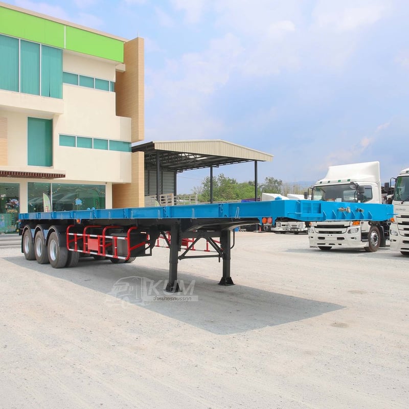 หางพื้นเรียบ สามเพลา อู่สหะกิจ ปี 2561 (5341)