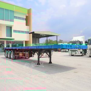 หางพื้นเรียบ สามเพลา อู่สหะกิจ ปี 2561 (5341)