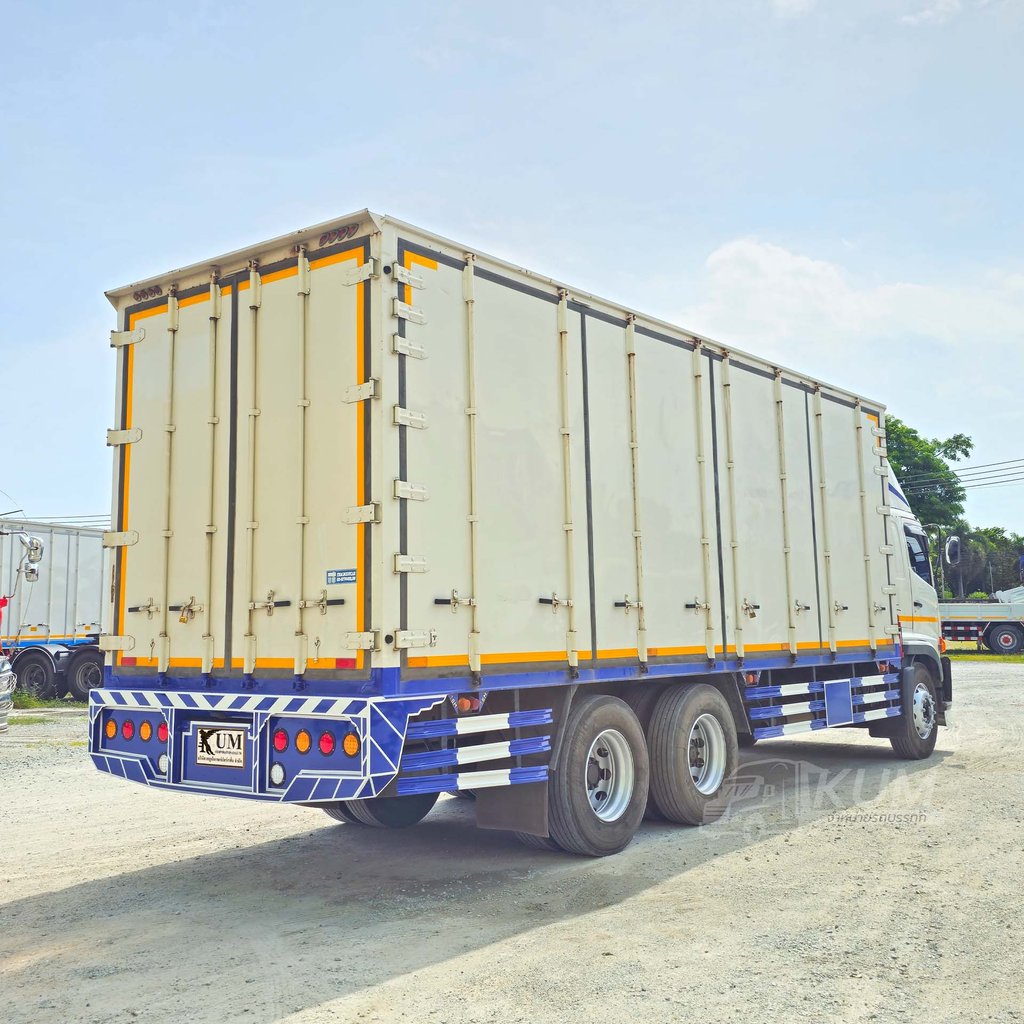สด ลด VAT สิบล้อตู้สิบบาน HINO FL 260 แรงม้า ปี 65 ตู้กว้างนิยม (9027)