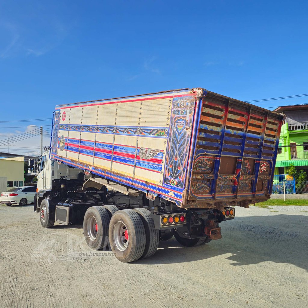 สด ลด VAT สิบล้อดั๊มพ์ HINO FM 344 แรงม้า ปี 60 (7825)