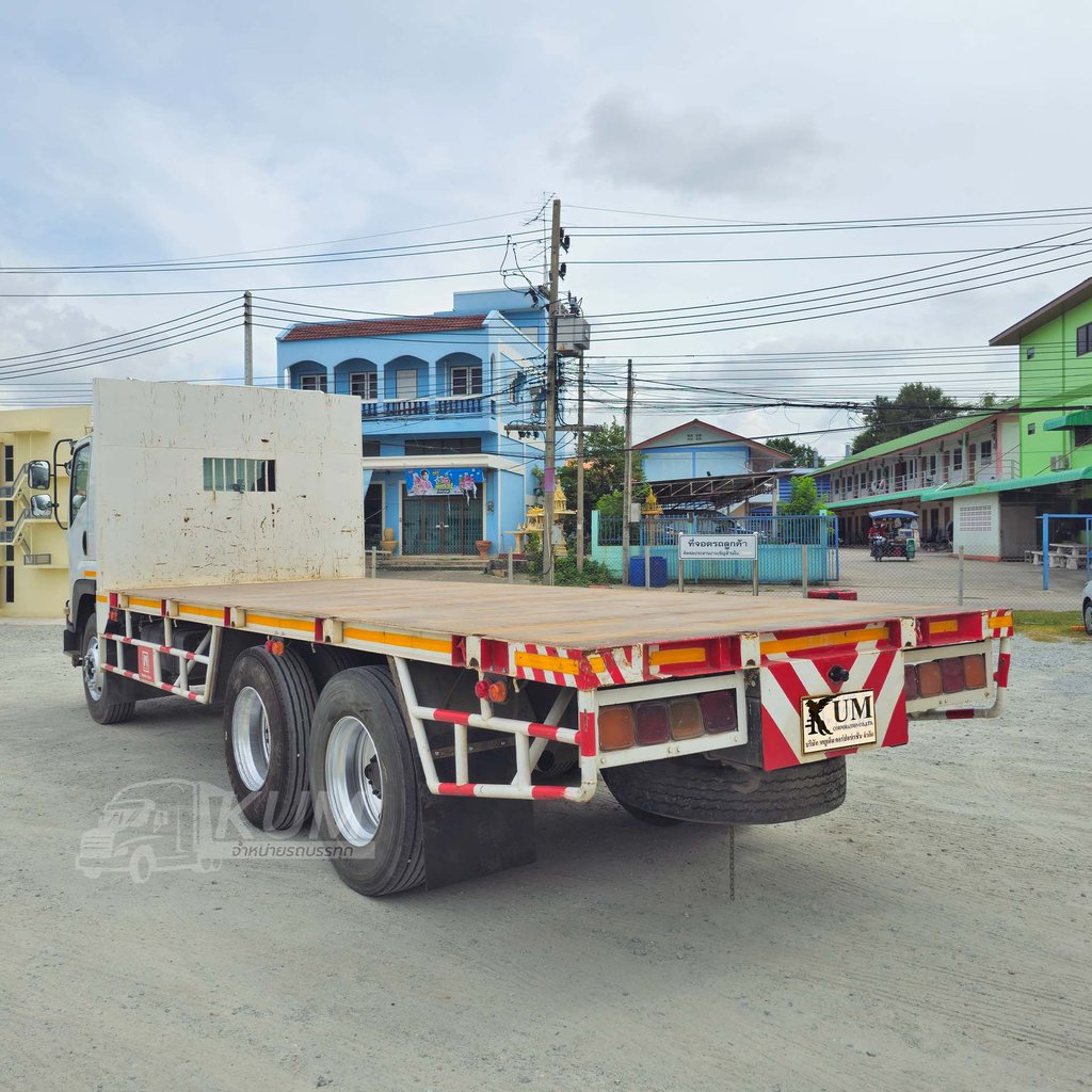 โปรพื้นเรียบลดเพียบ 90,000 ผ่อน ลด ดอก สิบล้อพื้นเรียบ ISUZU FVM 240แรงม้า ปี 55 (7288)