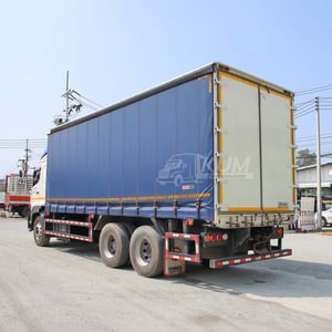 ‼️สินค้าราคาพิเศษ‼️สิบล้อตู้ผ้าใบ HINO FL1A 344 แรง ปี 2567  (5506)