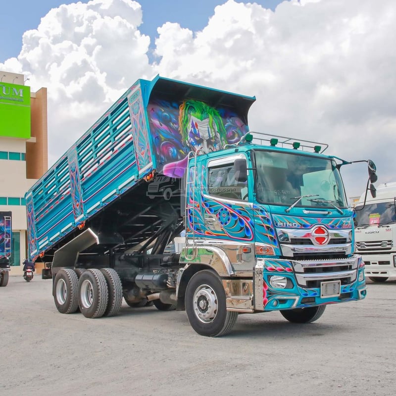 สิบล้อดั้มพ์ HINO FM1A 344 แรง ปี 2567 (5491) สิบล้อดั้มพ์ HINO FM1A 344 แรง ปี 2567 (5491)