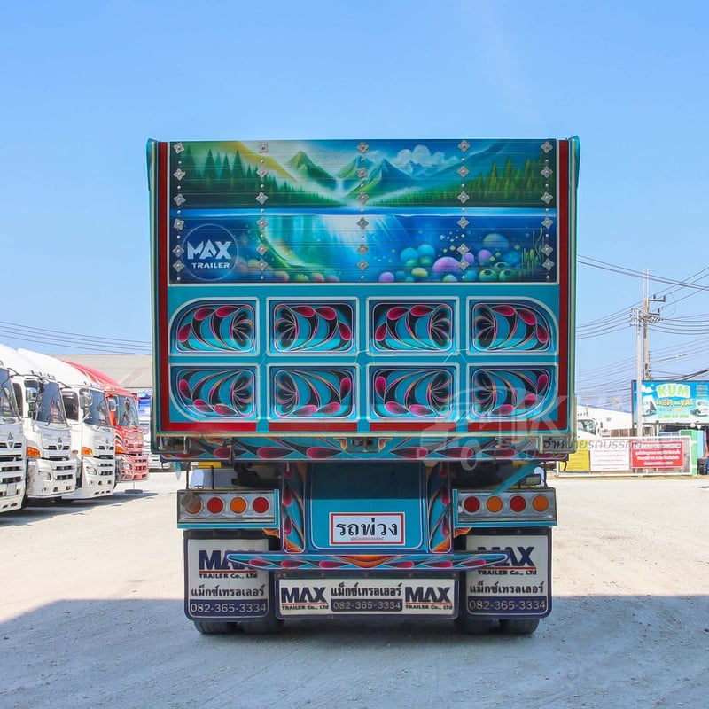 สิบล้อดั้มพ์ HINO FM1A 344 แรง ปี 2567 + หางดั้มพ์ สามเพลา อู่แม็กเทรลเลอร์ ปี 2567 (5491 5492)